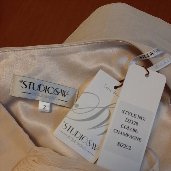 Sue Wong Maxi Evening/Reception Dress - Picture 8 of 9